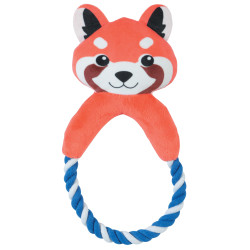 zolux Panda plush with rope for dog Plush for dog