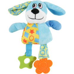 zolux Plüschspielzeug PUPPY Blauer Hund 23 cm für Welpen Plüschtier für Hunde