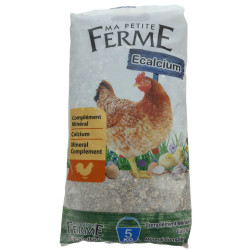 Complément alimentaire Ecalcium, Complément minéral sac de 5 kg pour poules