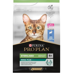 Purina Trockenfutter für sterilisierte Katzen RENAL PLUS mit Kaninchen 3kg PROPLAN Croquette chat