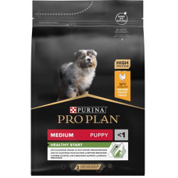 Purina alimento para cachorros médio HEALTHY START com frango 12KG PROPLAN Croquete
