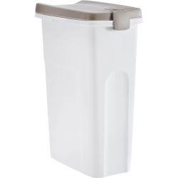 Stefanplast Caja de plástico para croquetas de 40 litros herméticamente cerrada. Caja de almacenamiento de alimentos