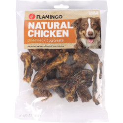 Flamingo Natur-Snack für Hunde, Hühnerhals 200 g Huhn