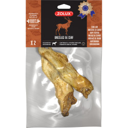 zolux Orejas de ciervo 2 piezas 88 g golosina para perro Caramelos masticables