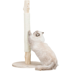 Trixie Poste de rascado, madera natural, 93 cm de altura, para gatos. Rascadores y postes de rascado
