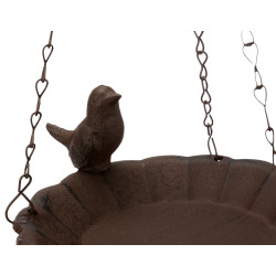 Trixie Żeliwny karmnik dla ptaków lub wanna do zawieszenia Abreuvoir oiseaux