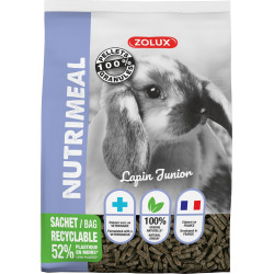 zolux Junior nutrimeal konijnenkorrels - 800g. Konijnenvoer