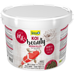 Nourriture poisson Koi Beauty Medium Pellets Tetra 10 L -2.9 kg