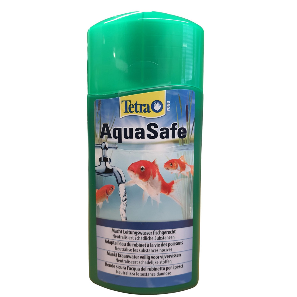 Tetra AquaSafe 500 ml Condicionador de água Tetra Pond Produto de tratamento de lagos
