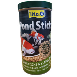 Tetra Pond Sticks pote 1 litro 100 g TETRA para peixes ornamentais em lagos de jardim comida de lago