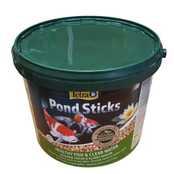 Tetra Pond Sticks balde de 10 litros 1,2 kg TETRA para peixes ornamentais em lagos de jardim comida de lago