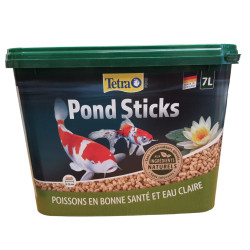 Tetra Pond Sticks balde de 7 litros 780 g TETRA para peixes ornamentais em lagos de jardim comida de lago