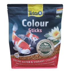 nourriture bassin Pond Sticks colour 8-12 mm, sac 4 litres 750g, TETRA pour poisson d'ornement de bassin de jardin