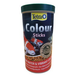 Tetra Pond Sticks colour 8-12 mm, Topf 1 Liter 175g, TETRA für Zierfische im Gartenteich teichfutter