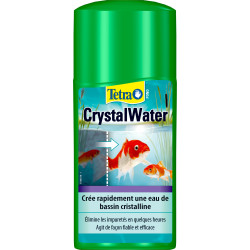 Tetra Crystal Water 250 ml para uma água de lago cristalina Produto de tratamento de lagos