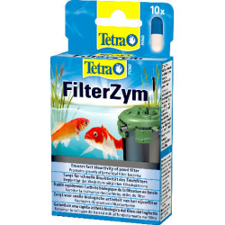 Tetra Filter Zym 10 TABS Tetra Pond tratamento de água filtro lago para peixes Melhorar a qualidade da água