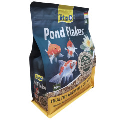 Tetra Pond Flakes bolsa de 4 litros, 800 g de alimento flotante para peces ornamentales comida para estanques