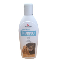 Flamingo Hautpflegeshampoo mit Macadamiaöl 300 ml für Hunde Shampoo
