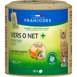 Francodex Parasite Repellent 30 comprimidos para gatos Controlo de pragas felinas