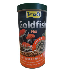 Tetra Miscela per pesci rossi 1 litro -140 g per pesci rossi cibo per laghetti