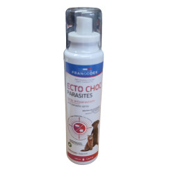 Spray antiparasitaire Ecto Choc Parasites 200 ml antiparasitaires pour chiens et chats