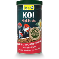 Tetra Alimento completo Koi stick junior 1 litro , 370 g para carpas até 15 cm de comprimento comida de lago