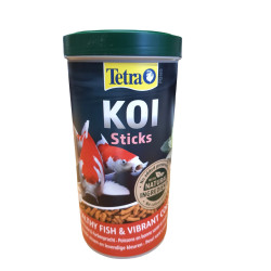 Tetra Alimento flotante completo Koi stick 1 litro , 140 g para estanque Koi carpa comida para estanques