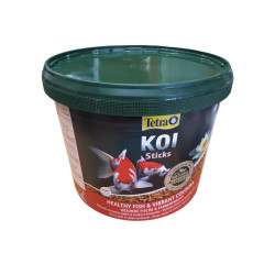 Tetra Mangime galleggiante completo Koi stick 10 litri, 1,5 kg per carpe Koi pond Cibo