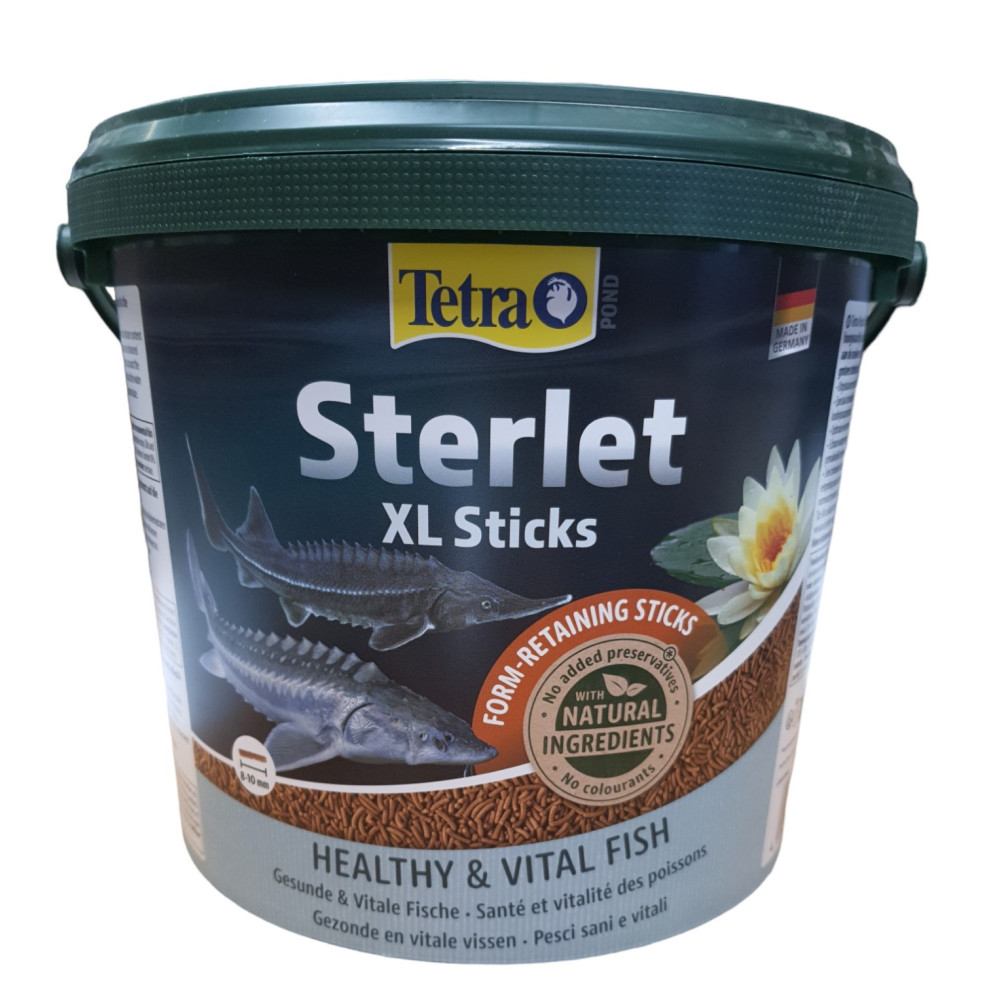 Tetra Sterlet Sticks Seau de 5 litres - 2.4 kg nourritures pour esturgeons comida de lago