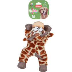zolux Giraffe Olaf M Geluidsspeeltje voor middelgrote honden Pluche voor honden