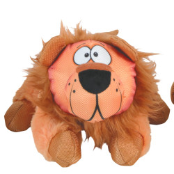 zolux Le Lion Léo M Brinquedo sonoro para cães de tamanho médio Peluche para cães