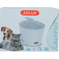 zolux Calypso 3 litros refrigerador de água cinzenta para cães e gatos Fontanário
