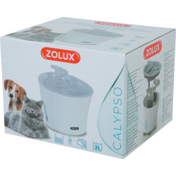 zolux Calypso 3 litrowa szara chłodnica wody dla kotów i psów Fontaine