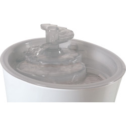 Fontaine Fontaine à eau Calypso 3 litres grise pour chat et chien