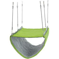 Trixie Cama de rede com 2 pisos, 22 x 15 x 30 cm, para furões ou ratos, cor aleatória Camas, redes de dormir, ninhos