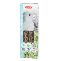 zolux Leckerbissen 2 Sticks Premium Alpiste für Kanarienvögel , für Vögel Kanarienvogel