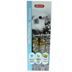 zolux Leckerbissen 2 Sticks Premium Sonnenblume für große Wellensittiche , für Vögel Sittiche und Großsittiche