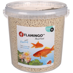Flamingo 10 litrów, pokarm dla ryb stawowych w postaci pałeczek. nourriture bassin