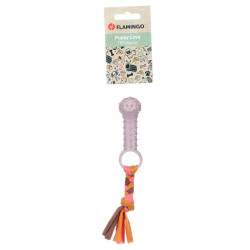 Flamingo Bunty Knochenspielzeug Taupe ø 3.2 x 20 cm für Welpen Kauspielzeug für Hunde
