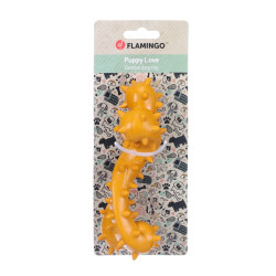 Flamingo Binty Knochen Spielzeug 17.2cm L x 5.5cm B x 6cm H für Welpen Kauspielzeug für Hunde