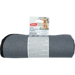 zolux Absorbierende und waschbare Schmutzfangmatte 50 x 65 cm für Hunde Bildungsteppich und -tablett