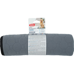 zolux Absorbierende und waschbare Schmutzfangmatte 60 x 90 cm für Hunde Bildungsteppich und -tablett