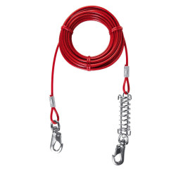 Trixie Tying chain 8 Meters, for dogs up to 50 Kg Lanyard and pole