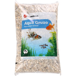 Flamingo Gruzo grey gravel 2.5 Kg for aquarium Soils, substrates