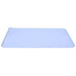 zolux Napfunterlage aus blauem Silikon L 55 x 39 cm für Hunde Lebensmittelzubehör