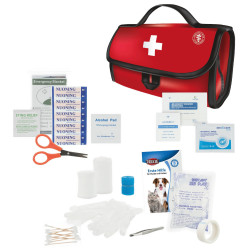 Trixie Kit di emergenza - Kit di primo soccorso premium per cani e gatti Sicurezza