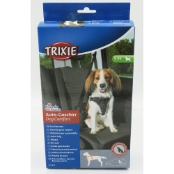 Trixie Arnés para coche Dog Confort S-M para perros Montaje del coche
