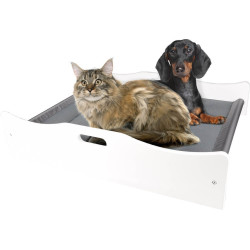 Flamingo Novablanc bed for cats and small dogs. Bedding