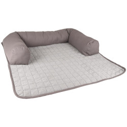 Flamingo Sofa protector - Conrad grey 90 x 90 x 16 cm. for dog Dog cushion