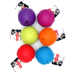 Balles pour chien 1 Balle en caoutchouc ø 9 cm - pour chien couleur aléatoire